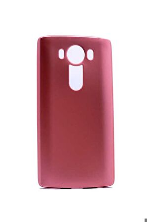 LG V10 Uyumlu Kılıf Premier Silikon Kapak Rose Gold