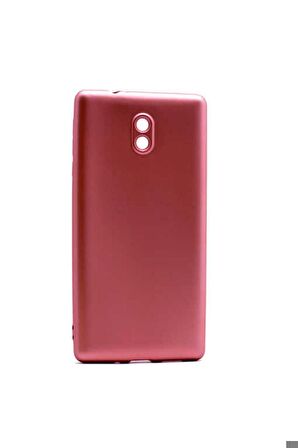 Nokia 3 Uyumlu Kılıf Premier Silikon Kapak Rose Gold