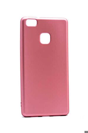 Huawei P9 Lite Uyumlu Kılıf Premier Silikon Kapak Rose Gold