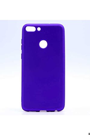 Huawei P Smart Uyumlu Kılıf Premier Silikon Kapak Saks Mavi