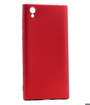 Sony Xperia L1 Uyumlu Kılıf Premier Silikon Kapak Kırmızı