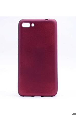 Asus Zenfone 4 Max ZC554KL Uyumlu Kılıf Premier Silikon Kapak Mürdüm