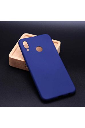 Huawei P20 Lite Uyumlu Kılıf Premier Silikon Kapak Lacivert