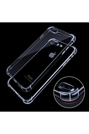 Apple iPhone 8 Plus Uyumlu Kılıf Nitro Anti Shock Silikon