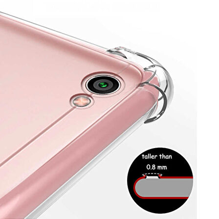 Xiaomi Redmi Note 5A Uyumlu Kılıf Nitro Anti Shock Silikon