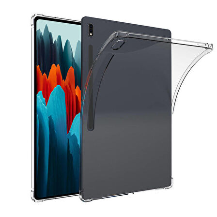 Samsung Galaxy Tab S8 Plus X800 Uyumlu Tablet Kılıf Nitro Anti Shock Silikon Kapak