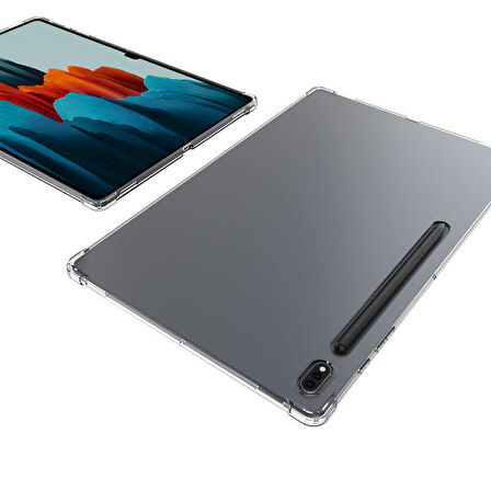 Samsung Galaxy Tab S8 Plus X800 Uyumlu Tablet Kılıf Nitro Anti Shock Silikon Kapak