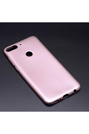 HTC Desire 12 Plus Uyumlu Kılıf Premier Silikon Kapak Rose Gold