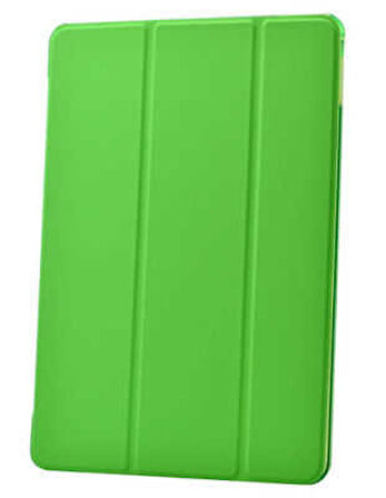 Samsung Galaxy Tab 3 Lite 7.0 T110 Uyumlu Tablet Kılıfı Smart Cover Standlı Kılıf Yeşil