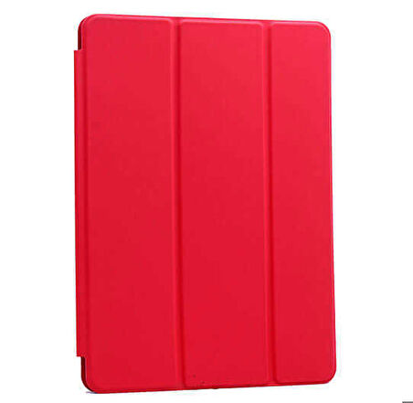 Apple iPad Mini 4 Uyumlu Tablet Kılıfı Orjinal Standlı Katlanabilir Kılıf Kırmızı