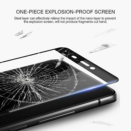 Xiaomi Redmi 4A Uyumlu Kenarları Kırılmaya Dayanıklı Cam Ekran Koruyucu