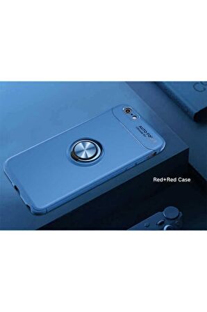 Apple iPhone 8 Uyumlu Kılıf Ravel Silikon Kapak Mavi