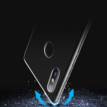 Xiaomi Mi A2 Lite Uyumlu Kılıf Süper Silikon Kapak