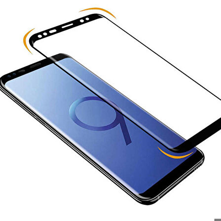 Samsung Galaxy Note 9 Uyumlu Süper Pet Ekran Koruyucu Jelatin Siyah