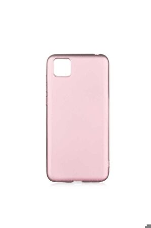 Huawei Y5P Uyumlu Kılıf Premier Silikon Kapak Rose Gold
