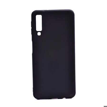 Samsung Galaxy A7 2018 Uyumlu Kılıf Premier Silikon Kapak Siyah