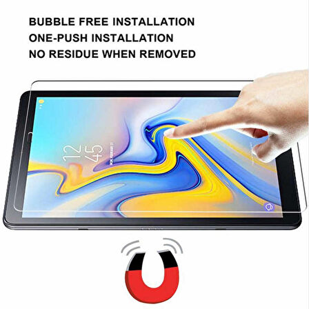 Samsung Galaxy Tab A T590 Uyumlu Tablet Temperli Cam Ekran Koruyucu