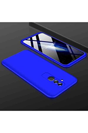 Huawei Mate 20 Lite Uyumlu Kılıf Ays Kapak Mavi