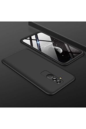 Huawei Mate 20 Lite Uyumlu Kılıf Ays Kapak Siyah