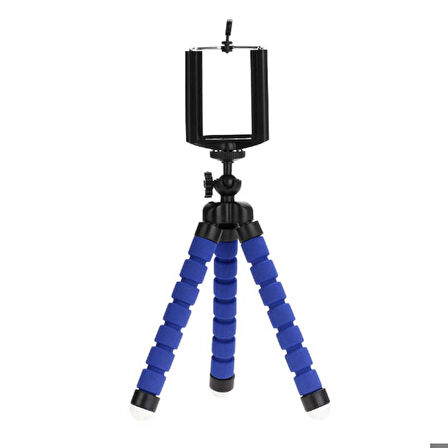 TR1 Kısa Tripod Sünger Ayaklı Mavi