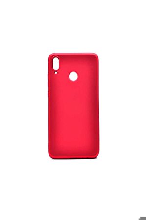 Huawei Honor 8X Uyumlu Kılıf Premier Silikon Kapak Kırmızı