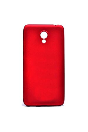 Meizu M6 Uyumlu Kılıf Premier Silikon Kapak Kırmızı