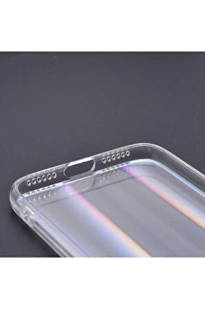Apple iPhone 8 Uyumlu Kılıf Rainbow Kapak