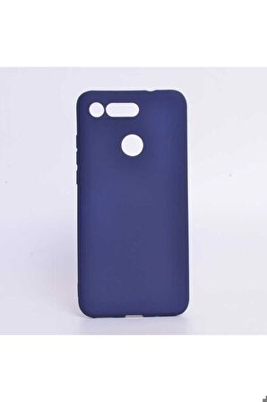 Huawei Honor View 20 Uyumlu Kılıf Premier Silikon Kapak Lacivert