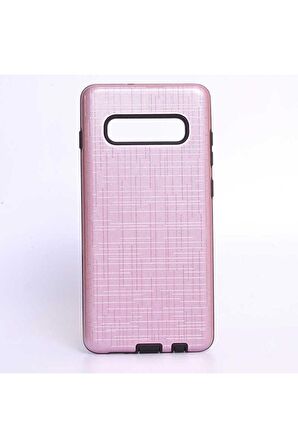 Samsung Galaxy S10E Uyumlu Kılıf New Youyou Silikon Kapak Rose Gold