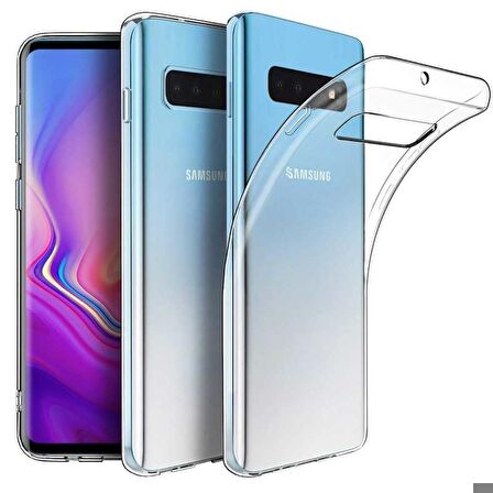 Samsung Galaxy S10 Plus Uyumlu Kılıf Süper Silikon Kapak