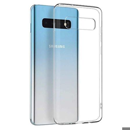 Samsung Galaxy S10 Plus Uyumlu Kılıf Süper Silikon Kapak
