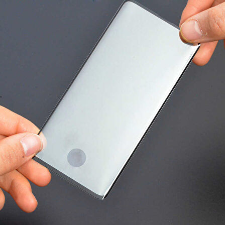 Samsung Galaxy S10 Uyumlu Parmak İzli 3D Vov Cam Ekran Koruyucu