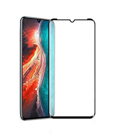 Huawei P30 Uyumlu Kenarları Kırılmaya Dayanıklı Cam Ekran Koruyucu