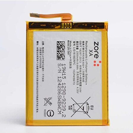 Xperia XA Tam Orjinal Batarya