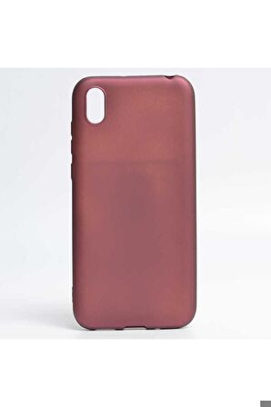 Huawei Y5 2019 Uyumlu Kılıf Premier Silikon Kapak Mürdüm
