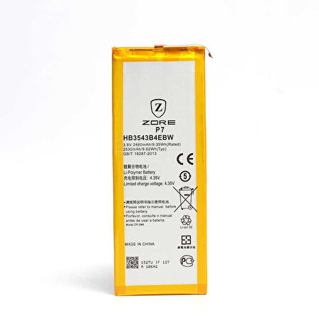 Huawei Ascend P7 Uyumlu Tam Orjinal Batarya