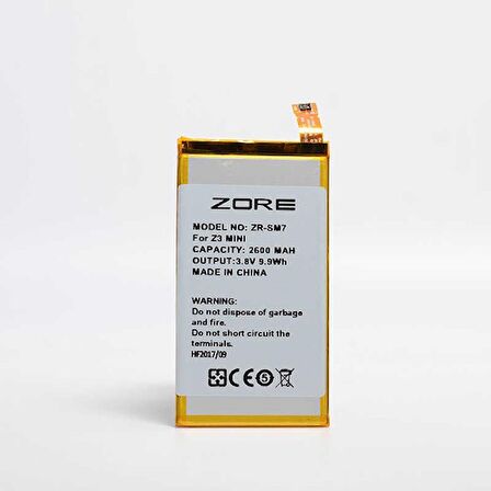 Sony Xperia Z3 Mini Uyumlu Tam Orjinal Batarya