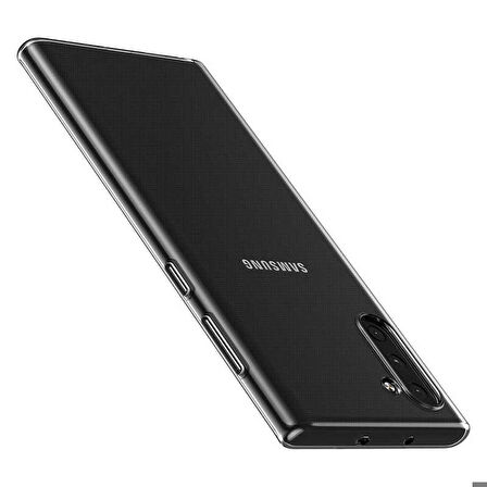 Samsung Galaxy Note 10 Uyumlu Kılıf Süper Silikon Kapak