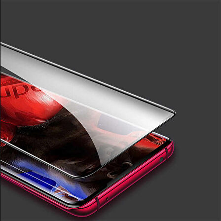 Huawei Y9 Prime 2019 Uyumlu Kenarları Kırılmaya Dayanıklı Cam Ekran Koruyucu