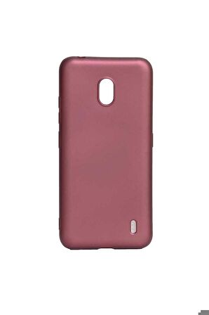Nokia 2.2 Uyumlu Kılıf Premier Silikon Kapak Mürdüm
