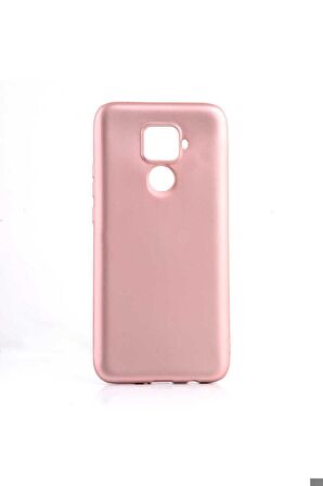 Huawei Mate 30 Lite Uyumlu Kılıf Premier Silikon Kapak Rose Gold