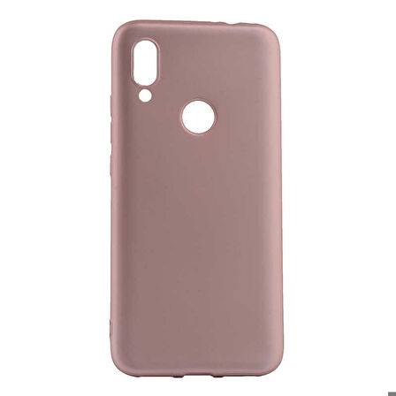 Xiaomi Redmi 7 Uyumlu Kılıf Premier Silikon Kapak Rose Gold