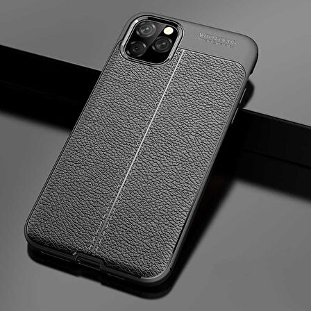 Apple iPhone 11 Pro Uyumlu Kılıf Niss Silikon Kapak Siyah