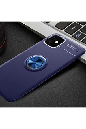 Apple iPhone 11 Uyumlu Kılıf Ravel Silikon Kapak Mavi