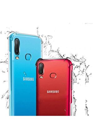 Samsung Galaxy A10S Uyumlu Kılıf Nitro Anti Shock Silikon