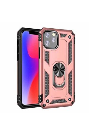 Apple iPhone 11 Pro Max Uyumlu Kılıf Vega Kapak Rose Gold
