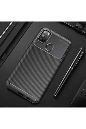 Samsung Galaxy M30S Uyumlu Kılıf Negro Silikon Kapak Siyah