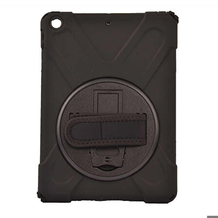 Apple iPad 9.7 2018 (6.Nesil) Uyumlu Tablet Kılıfı Sert PC Zırhlı Defender Kılıf