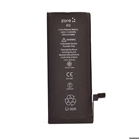 Apple iPhone 6G Uyumlu Vogy Batarya