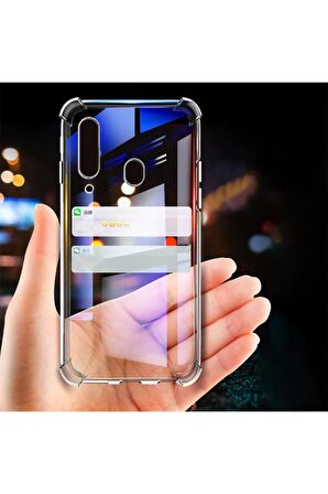 Samsung Galaxy A20S Uyumlu Kılıf Nitro Anti Shock Silikon